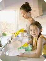 Clean home with your kids